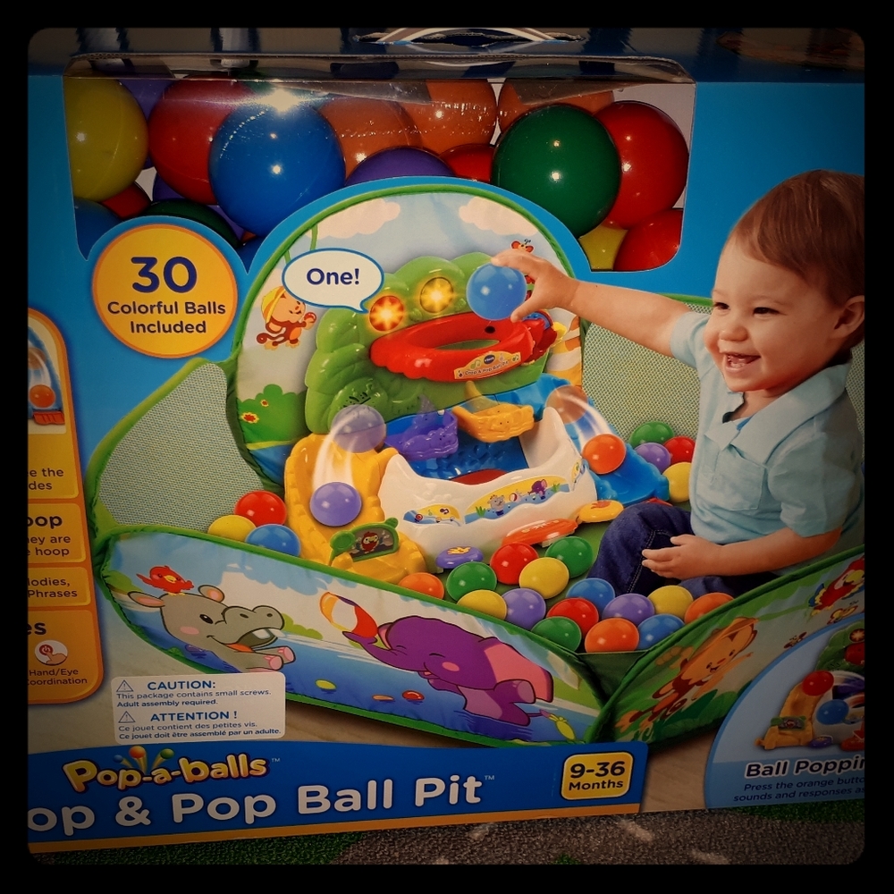 Vtech drop and pop ball pit